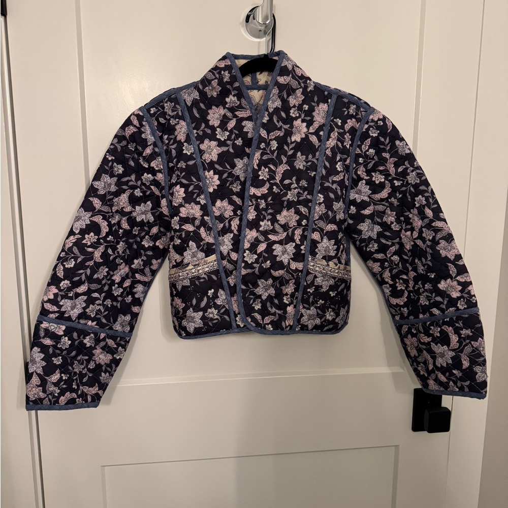 Mango Cotton Padded Shorts with Matching Jacket